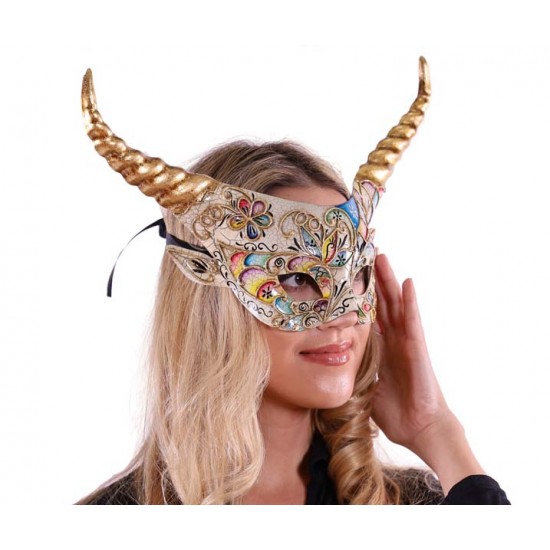 Venetian Horned Masquerade Mask Venetian Horned Masquerade Mask