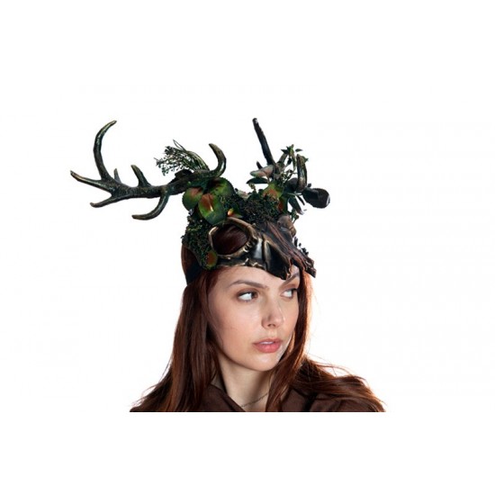 Woodland Forest Deer Skull Headpiece