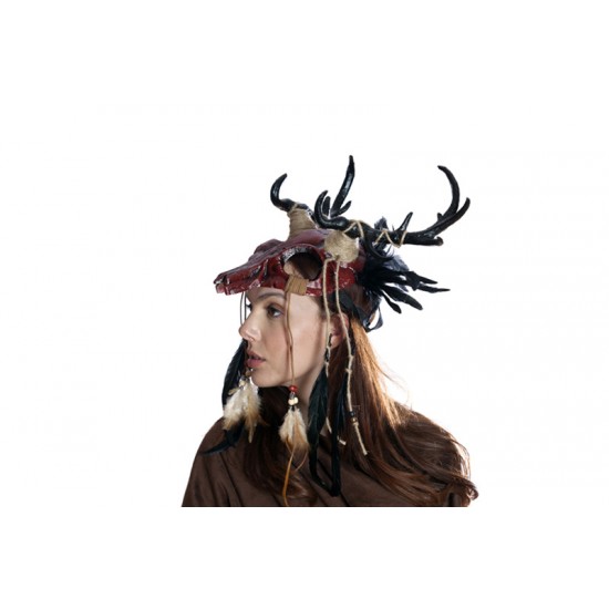 Red Deer Skull Headpiece Red Deer Skull Headpiece