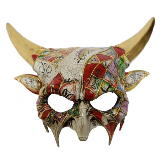 Venetian Demon Horns Mask Venetian Demon Horns Mask