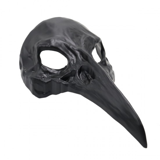 Black Raven Skull Beak Mask Black Raven Skull Beak Mask