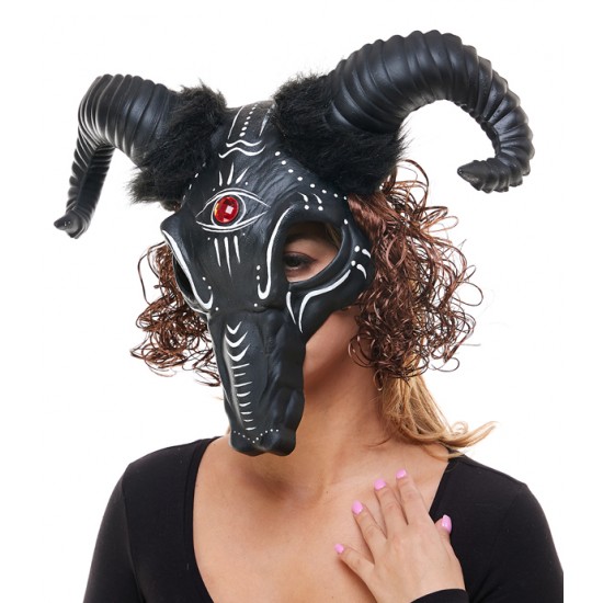 Black Ram Skull Third Mask