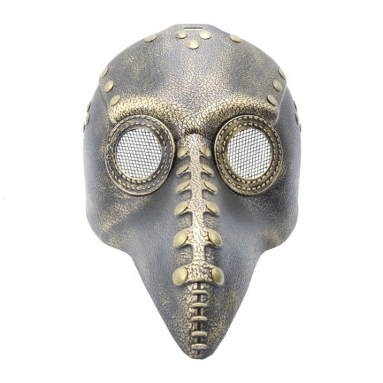 Gold Plague Doctor Steampunk Mask Gold Plague Doctor Steampunk Mask