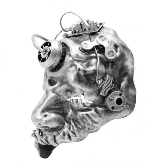 Silver Steampunk Cyclops Mask Silver Steampunk Cyclops Mask