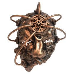 Copper Steampunk Cyclops Mask