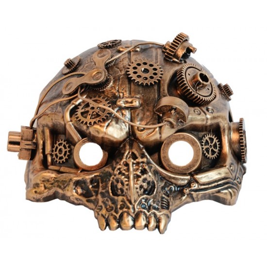 Copper Steampunk Skull Mask Copper Steampunk Skull Mask