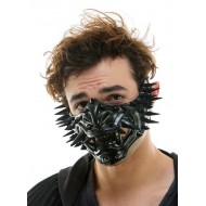Black Spikes Oni Mask