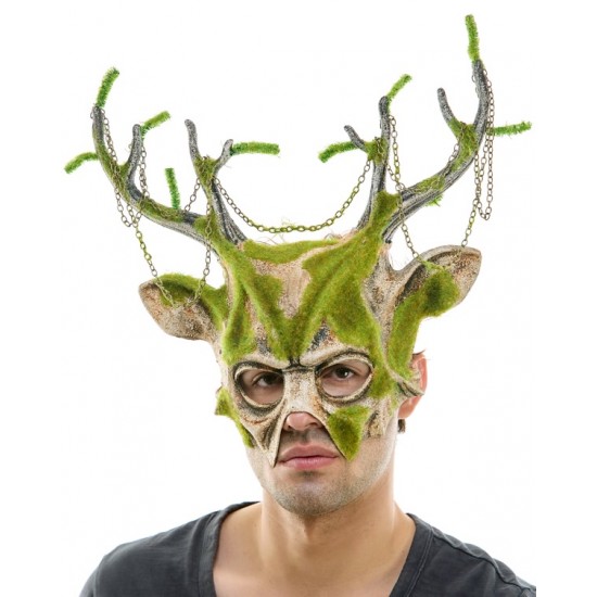 Woodland Devil Mask with Chains Woodland Devil Mask with Chains