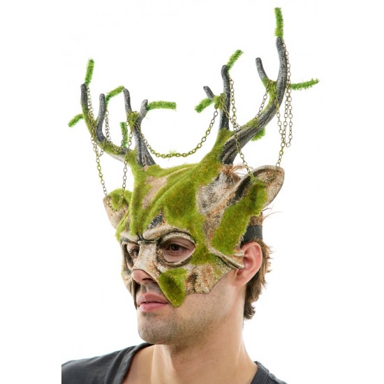 Woodland Devil Mask with Chains Woodland Devil Mask with Chains