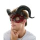Red Demon Ram Horn Mask Red Demon Ram Horn Mask