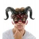 Red Demon Ram Horn Mask Red Demon Ram Horn Mask