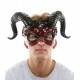 Red Demon Ram Horn Mask Red Demon Ram Horn Mask