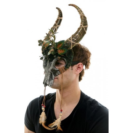Woodland Skull Horn Mask Woodland Skull Horn Mask