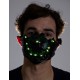 Light-Up Green Mecha Beast Mask Light-Up Green Mecha Beast Mask