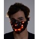 Light-Up Orange Mecha Beast Mask Light-Up Orange Mecha Beast Mask