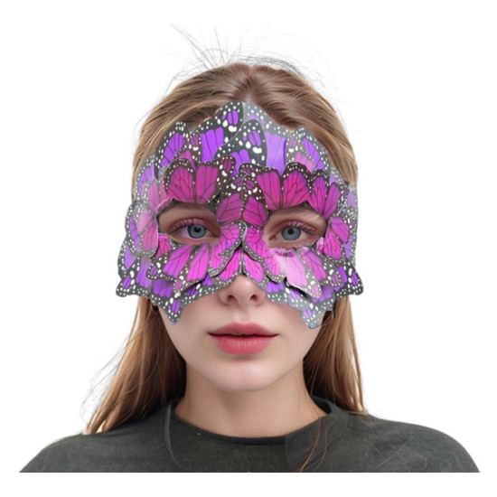 Purple Butterfly Mask Purple Butterfly Mask