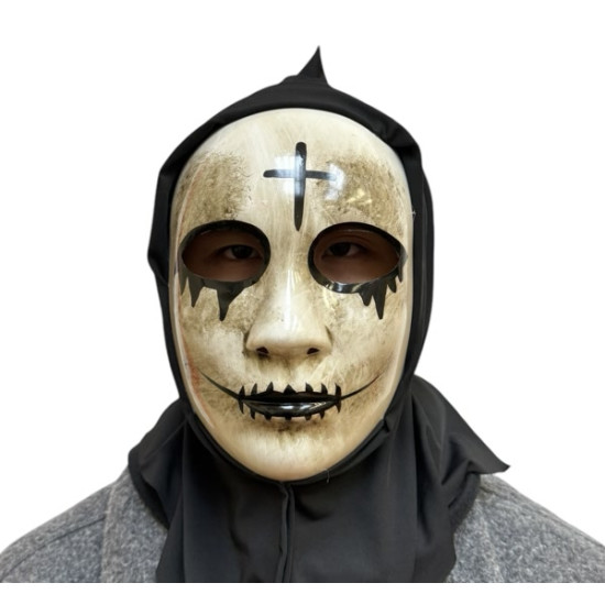 Hooded Cursed Demonic Mask Hooded Cursed Demonic Mask
