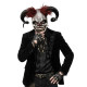 Horned Evil Clown Mask
