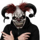 Horned Evil Clown Mask