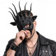 Red Spiked Horn Demon Mask