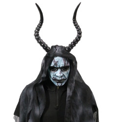 Horned Ghoul Demon Mask