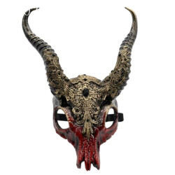 Baroque Ram Horn Masquerade Mask