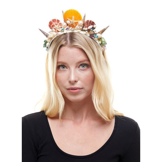 Colorful Seashell Crown Headband Colorful Seashell Crown Headband