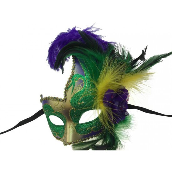 Mardi Gras Feather Mask Mardi Gras Feather Mask