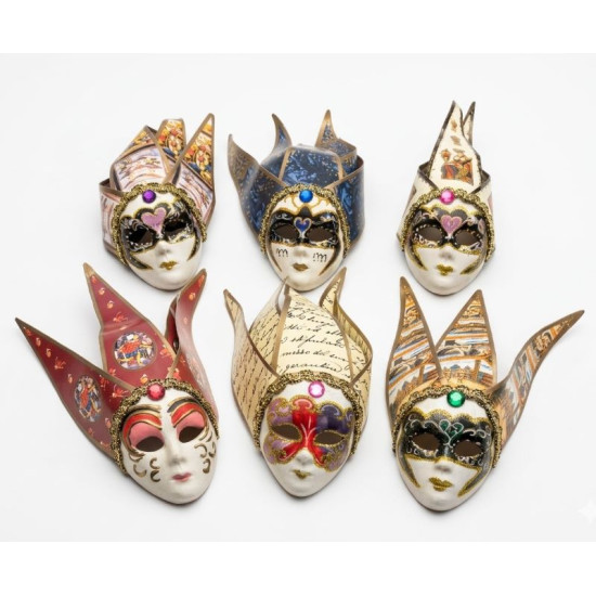 7 Inch mini Venetian décor. Mask