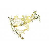 Gold Filigree Masquerade Mask