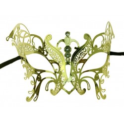 Gold Butterfly Filigree Masquerade Mask Gold Butterfly Filigree Masquerade Mask