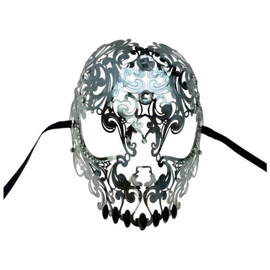 Silver Skull Filigree Mask Silver Skull Filigree Mask