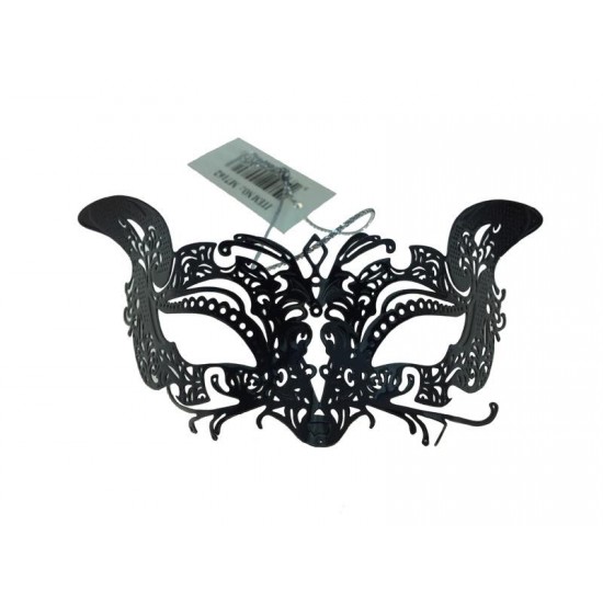 Black Masquerade Mask Ornament