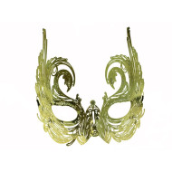 Gold Swan Filigree Masquerade Mask Gold Swan Filigree Masquerade Mask