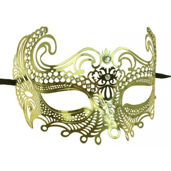Gold Filigree Masquerade Mask