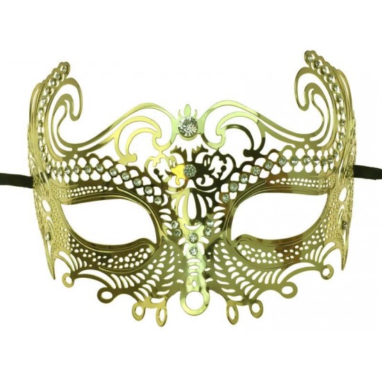 Gold Filigree Masquerade Mask