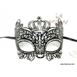 Black Crown Filigree Mask Black Crown Filigree Mask