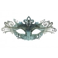 White Filigree Masquerade Mask White Filigree Masquerade Mask