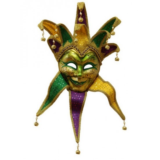 Mardi Gras Jester Mask Mardi Gras Jester Mask