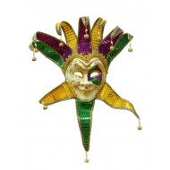 Mardi Gras Jester Mask Mardi Gras Jester Mask
