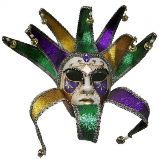 Mardi Gras Jester Mask Mardi Gras Jester Mask