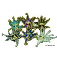 Venetian Jester Mask Magnets - Assorted Colors