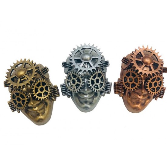 Steampunk Gear Face Magnets - Assorted Steampunk Gear Face Magnets - Assorted