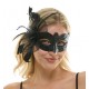 Black Fascinator Mask