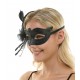 Black Fascinator Mask