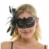 Black Fascinator Mask