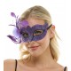 Purple Fascinator Mask