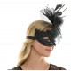 Black Lace Fascinator Mask