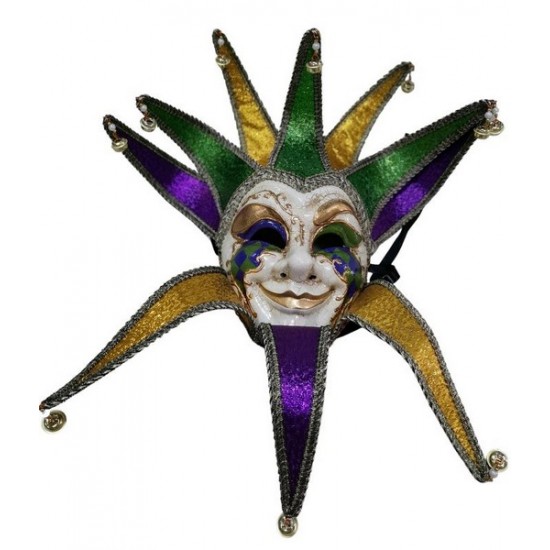 Mardi Gras Jester Mask Mardi Gras Jester Mask