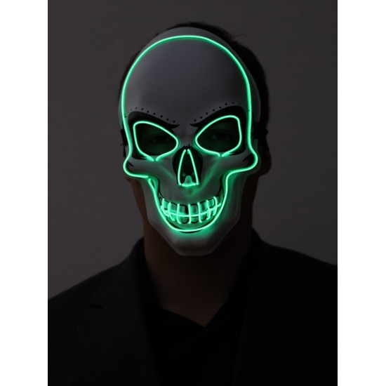 Light-Up Skull Mask - Assorted